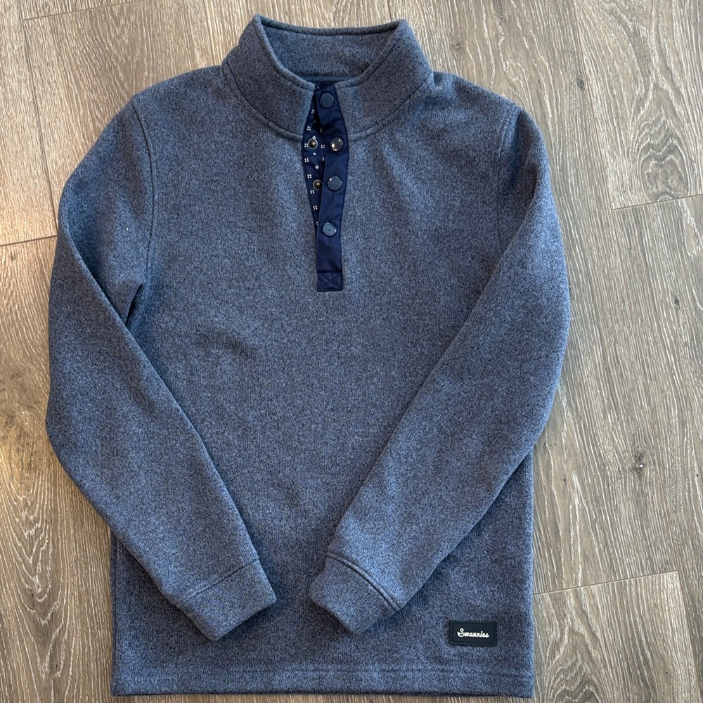 Swannies men’s golf 1/4 placket sweater